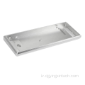 5 AXIS apstrādes mehāniskā tastatūra anodēta alumīnija plāksne